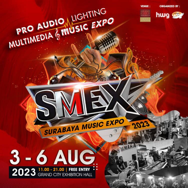 Surabaya MusicExpo(SMEX) 2023 Invitation