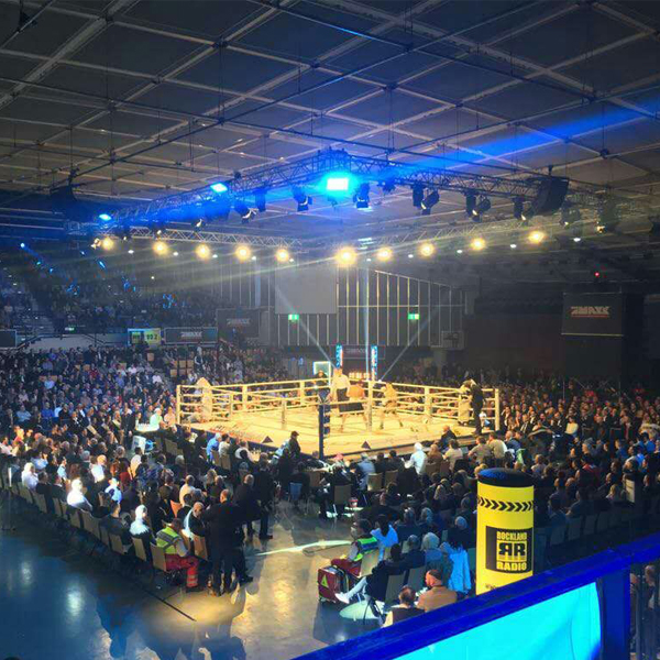 Led Fresnel Spotlight for boxing match