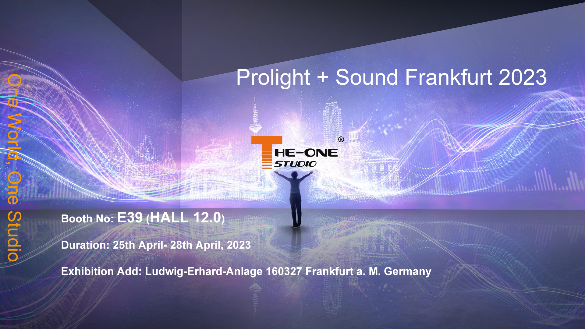 Prolight+Sound Frankfurt 2023 Invitation