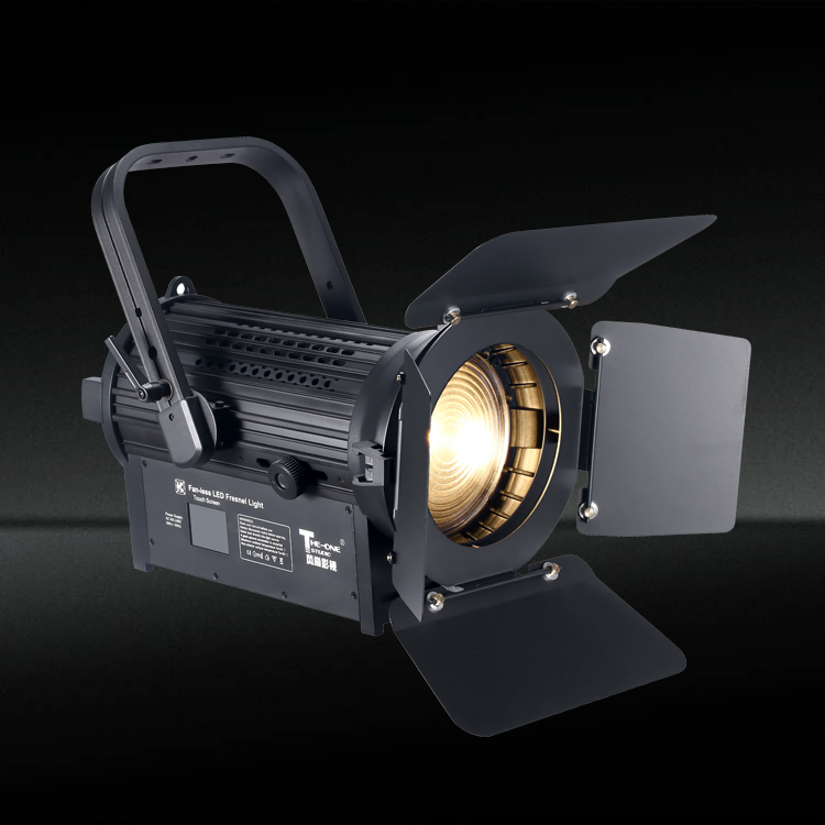 Professional LED Fresnel Light on set
