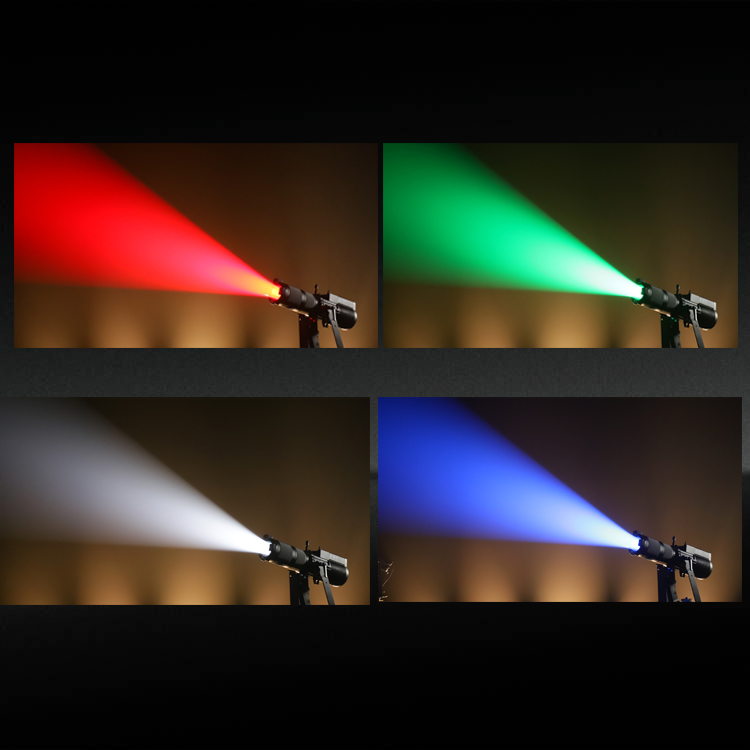 80W IP65 Mini Leko Light With Zoom For Museums