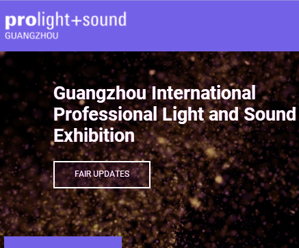 Postponed Notice for Prolight + Sound Guangzhou 2020